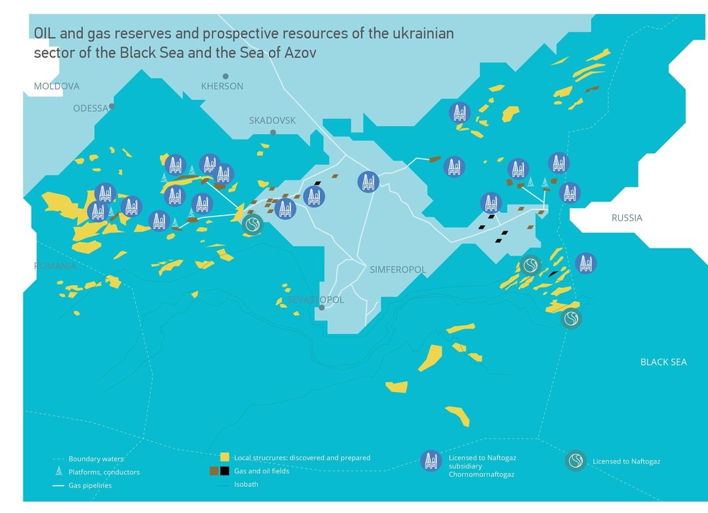 Prospective resources of the ukrainian sector